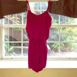 Pink romper